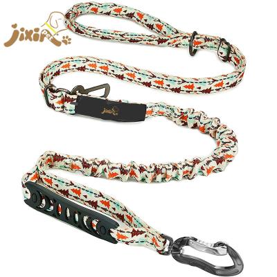 China Personalized Multifunctional Adjustable Bungee Dog Leash With Car Safety Belt for sale