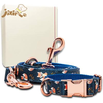 China Personalized Custom Design 3 Way Lead Adjustable Dog Collar Set for sale