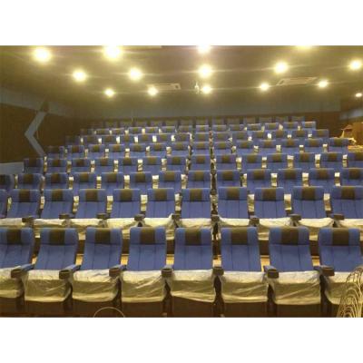 China Commercial type cinema hall jump seat cupholder cinema PANEL general purpose auditorium furniture armchair for sale