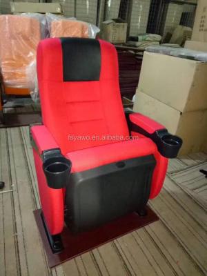 China Commercial furniture VIP push back recliner 5d seat cinema hall chair comportable home with cup holder (YA-07AC) for sale