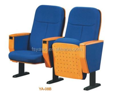 China School Wholesale Wooden 3D Amusement Park Seats Movie Theater Room Arm Meeting Room Chairs For Public for sale