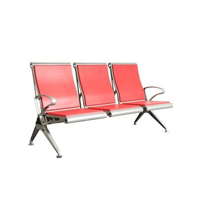 China Manufacturer Factory Price Airport Hair Salon Traditional Waiting Seats 3 Seater Bench Aluminum Waiting Chair for sale