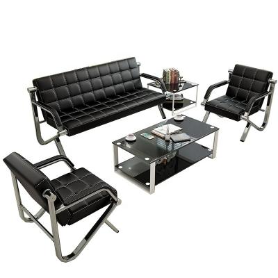 China New Sofa Nordic Sectional Style Office Sofa Electroplating Sets YA-S322 for sale