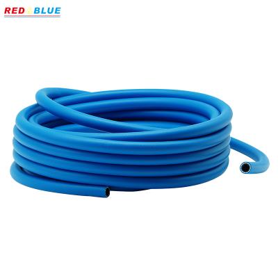 China Used in Various Air Compressors Durable Polyester Erosion Control Hose PVC Fiber Reinforced Air Hose Pressure System with Fitting Connector for sale