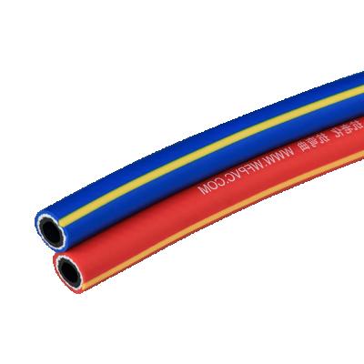 China Water Discharge PVC Rubber High Intensity Polyester Oxygen Acetylene Welding Fiber Reinforced Hose for sale