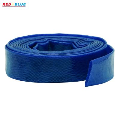 China Adjustable Large Diameter PVC Farm Material Plastic Irrigation Extend Flat Hose PVC Expandable Braided Hose for sale