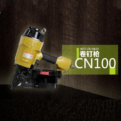 China Hole Size8.5mm and above nail gun cn100 woodworking coil nailer cn100 coil air nail gun shooting nail gun pneumatic tool for sale