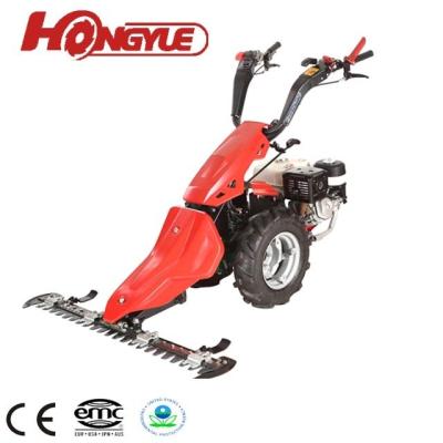 China Farm Tractor Two Wheel Tractor With Mower / Sickle Bar Gasoline Engine for sale