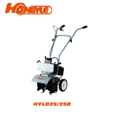 China Reliable 49cc Gas Mini Tiller And 18.5kgs / Plow HYLD25D With 1e44f-5 for sale