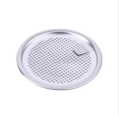 中国 Fashion.eco-friendly aluminum easy open lids #202 #209 #211 #300 #305 #307 #401 #502 and single skin aluminum easy open lids 販売のため