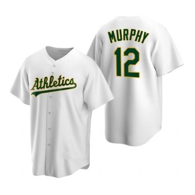 China Personal Customization New 2022-23 Oakland Baseball Jersey #12 Sean Cool Base Stitched Jersey Tops Antibacterial Embroidery Support for sale