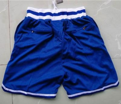 China Los Angeles Antibacterial Best Quality Quilted Baseball Shorts for sale