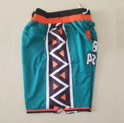 China Michael 1996 All-Stars Antibacterial Best Quality Quilted Basketball Shorts for sale