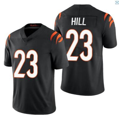 China 2022 Antibacterial Pitted Hill 55 57 Pratt 87 Uzomah 91 Cincinnati Hendrickson 2 Evan Mcpherson 23 Daxton American Football Jerseys for sale