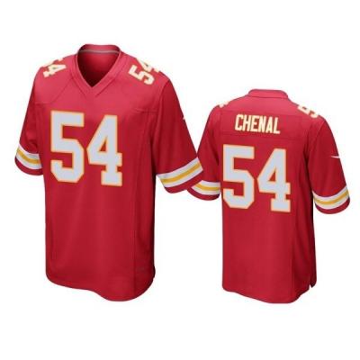 China 2022 New Kansas City #54 Leo Chenal Untouchable Limited Stitched Antibacterial Stitched American Football Jersey for sale