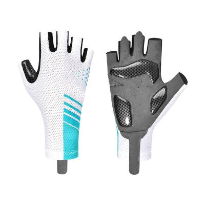 China Breathable Anti-wrinkle QUICK DRY High Quality Anti-Shrink Bicycle Cycling Accessories Windproof Cycling Gloves Anti-Silp Half Gloves Men for sale