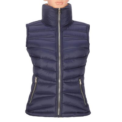 China North American Women's Collar Stripper Vest Windproof Long Slim Round Women's Stripper Coat Waistcoat Vest for sale