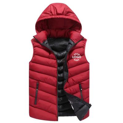 China Wholesale Custom Men's Stripper Jacket Outdoor Duty Vest Windproof Lightweight Bubble Sleeveless Jackets Jacket for sale