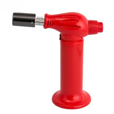 China Good Quality Outdoor Windproof Dual Torch Butane Gas Blow Torch Flame Torch Lighter for sale