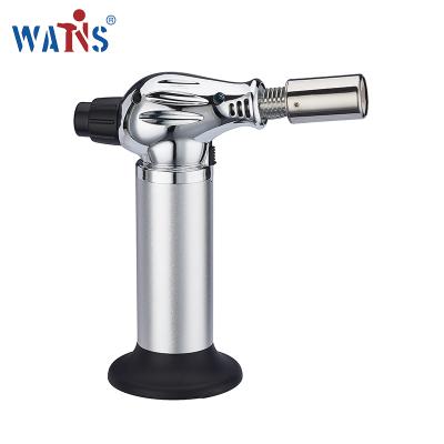 China New product BS-660 portable double flame adjustable double flame kitchen/BBQ butane torch for sale