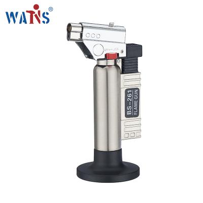 China Refillable Adjustable Jewelry Torch Flame Heater Blow Jewelry Jewelry Igniter Gas Welding Butane Torch Gun BS-261 for sale