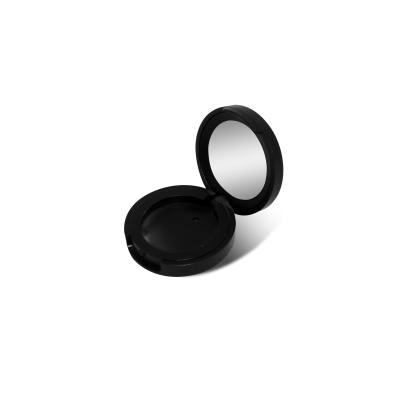 China Empty Black PLA Eyeshadow Refillable Single Compact Degradable Compostable Eco Friendly Cornstarch Cosmetic Packaging for sale