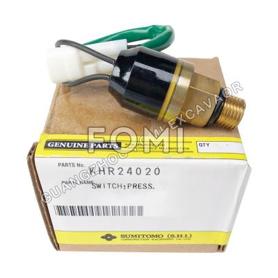 China Excavator FOMI hot sale KHR24020 CX800B pressure switch in stock for sale