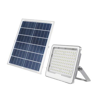 China Factory Supply IP65 Street Flood Light 50W 100W 200W Polysilicon Outdoor Solar Panel Solar Warm White Led Solar Lights for sale