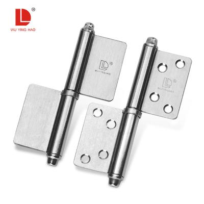 China WUYINGHAO Stainless Steel Exterior Door Flag Modern Heavy Duty Hot Selling Removable Wooden Interior Hinge for sale