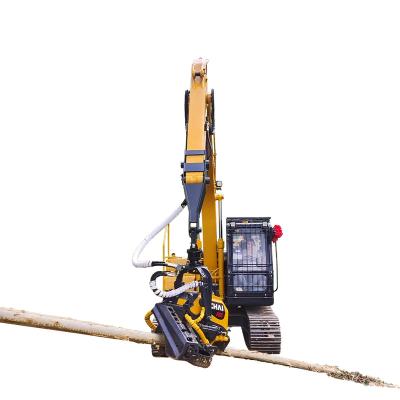 China Cutting forestry wood log machine harvester logging forest for cutting pine trees Yuchai YCF135 China high quality for sale