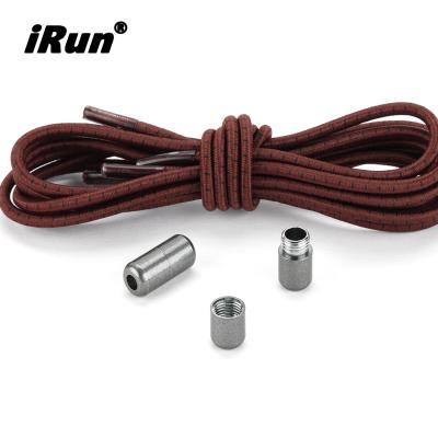 China Hot Shoe Buckle Irun 2021 Tour Laces Polyester Logo Package Capsule No Tie Lock Laces Custom Colored Capsule Lock for sale