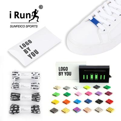 China Flat Irun Lace Charms Print Logo Print Shoelaces For Sports Laces Custom Made for sale