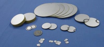 Cina Pzt4 disco ceramico piezo-elettrico, tipo diametri della marina del disco 16mm 20mm 25mm di I Pzt in vendita