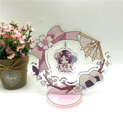 China For Gifts MOQ Don't Make Your Own Acrylic Charm Key Chain Custom Printed Clear Acrylic Display Standee for sale