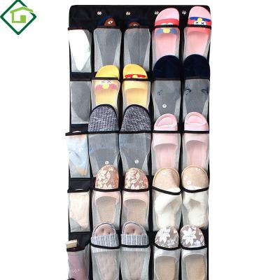 China 31 Pockets Oxford Viable High Quality Cloth Overdoor Hanging Bag For Shoes Organizer Storage Bag For Tools for sale