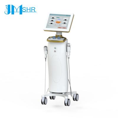 China JMSHR Vertical Microneedle rf face lift with acne removal and frozen handle 3 in 1 combo machine for sale