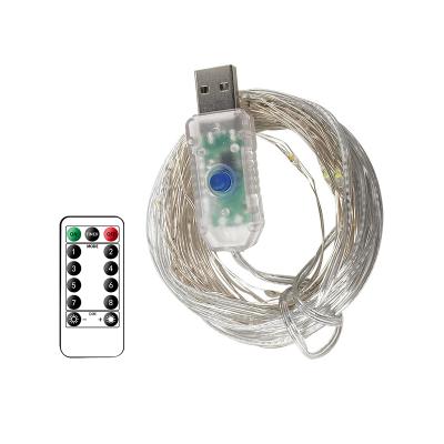 China USB Powered Residential Garland 2/5/10M Led String Lights Waterproof for Birthday Party Christmas Home Decoration for sale