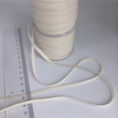 China 2021 High tenacity hottest sales 5mm polyester satin ribbon nature cotton double side ribbon 3mm for lace decoration in stock for sale