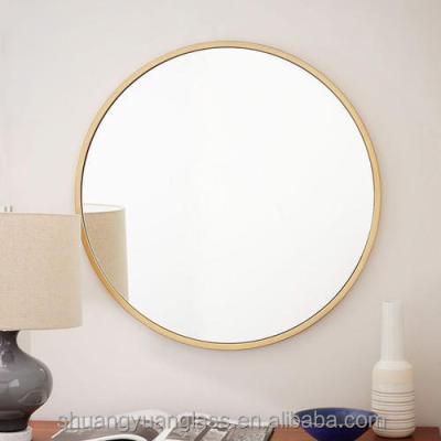 China CLASSIC 4mm 5mm 6mm China Manufacturer Large Frameless Beveled Round Wall Mirrors Home Decor for sale