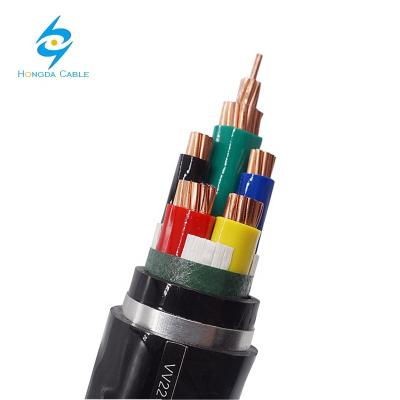 China Underground armored underground cable RVMV VVMV RVMV-K VVMV-K XLPE/PVC/SWA/PVC cable 3*120mm 100mm for sale