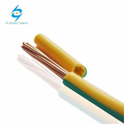 China Yellowish Green Underground Earth Ground Cable 6mm2 10mm2 16mm2 YG CCE Cable for sale