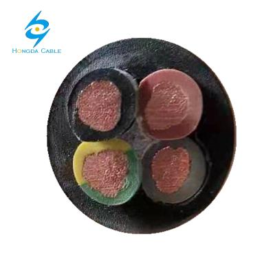 China Pulling Power And Control Cable 450/750 V H07RN-F Rubber Cable 4x10mm2 for sale