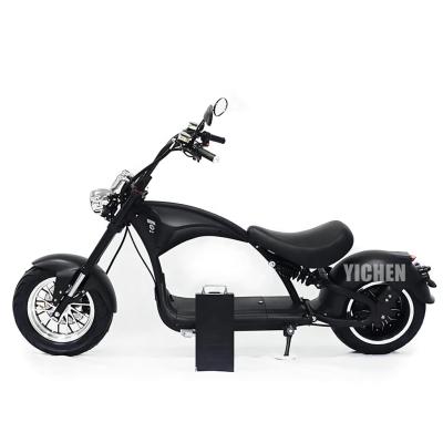 China Cheap YICHEN Bicicleta EU Warehouse Unisex Moto Chopper Bike Scooter 3000w Electric Motor With Removable Battery for sale