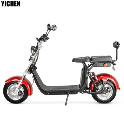 China YICHEN Motosiklet EEC COC Road Chopper X9 60v 1000w 1500w Unisex Motor Legal Electric Golf Scooter Moped Adult for sale