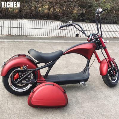 China EEC Steel Street Moto M1 Cargo Legal YICHEN 12 Inches Edge Fat Tires Dual Suspension Electric Touring Motorcycles for sale