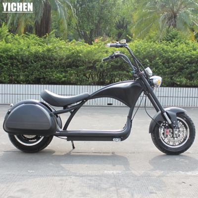 China YICHEN Moto Electrica Japan Citycoco 3000w 2000w Unisex Adult Electric Moped Cruiser Touring Motorcycle for sale