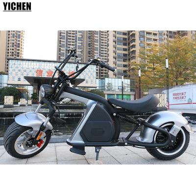 China YICHEN M8 Moto brushless scooters De electric 3000 Vati 12Ah/20Ah/30Ah motor drive 60v 2000w battery France Citycoco for sale