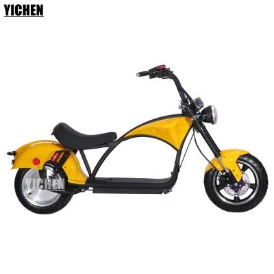 China YICHEN Patinete Electricos Potentes M3 60v 3000w Splendor Motor Electric Motorcycle Unisex Rechargeable Battery Demountable Cruiser for sale