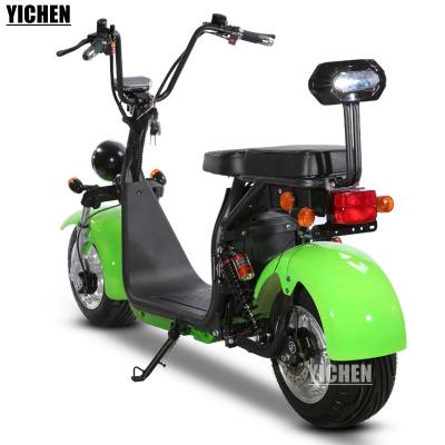 China YICHEN Unisex Elktro Skuter 12 Inch Long Range Electric Motorcycle Bike Electrica Scooter 1500w Rim Hydraulic Shock Absorber 70km Inch for sale