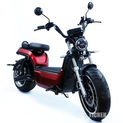 China EEC COC Electric scooter 4000w unisex EU road legal 2 wheel tire fat 60 M/H fast electric scooter chopper for sale